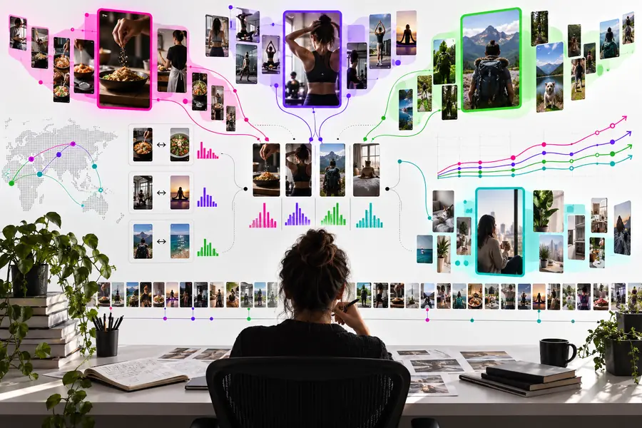Category research workflow on TikTok