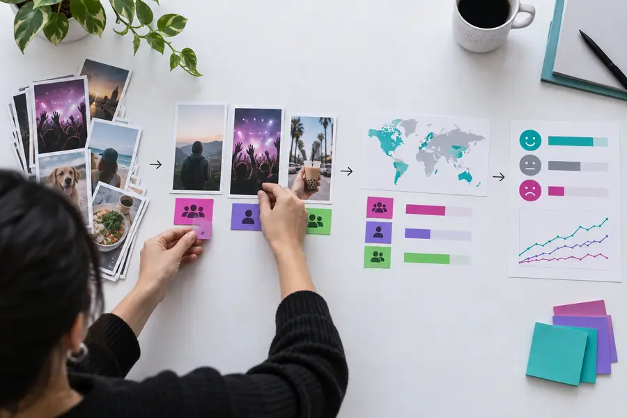 Exolyt-Workflow für die Analyse von TikTok-Kennzahlen